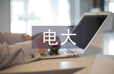 電大會計本科論文